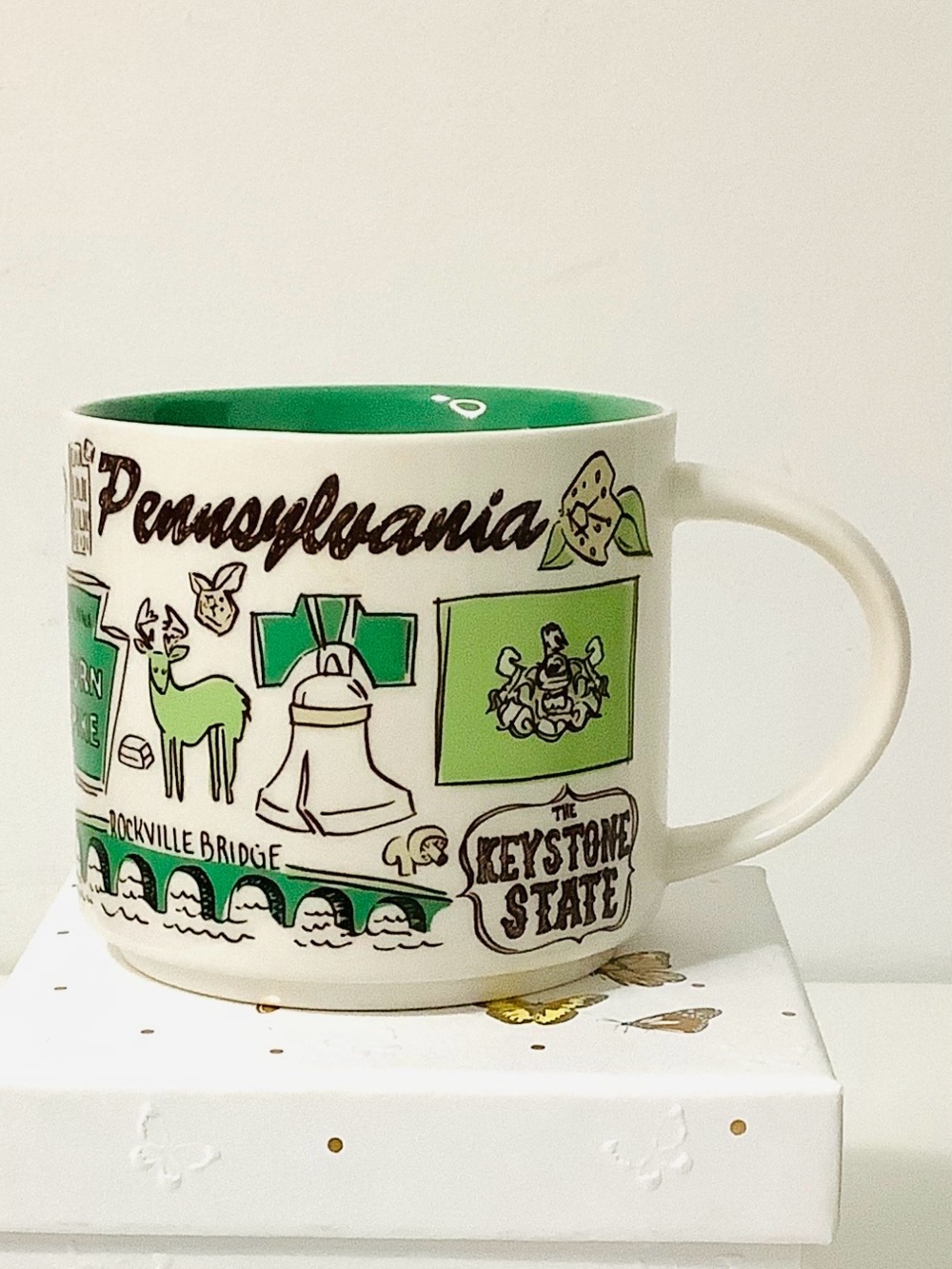 Starbucks Collectible Pennsylvania Been There Series Ceramic Mug